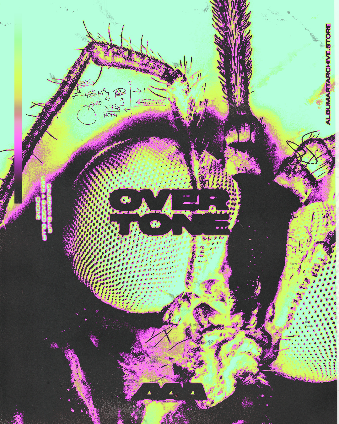 OVERTONE - Album Art Archive Photoshop Gradient Maps