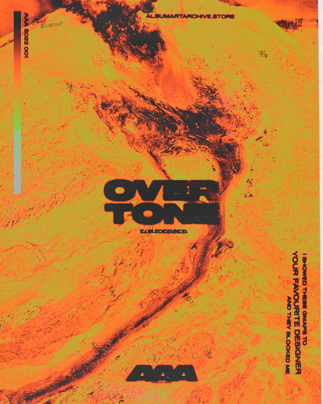 OVERTONE - Album Art Archive Photoshop Gradient Maps