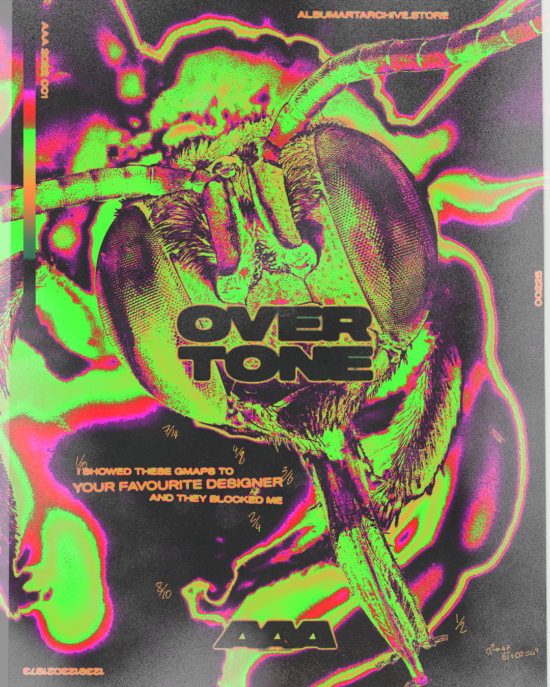 OVERTONE - Album Art Archive Photoshop Gradient Maps